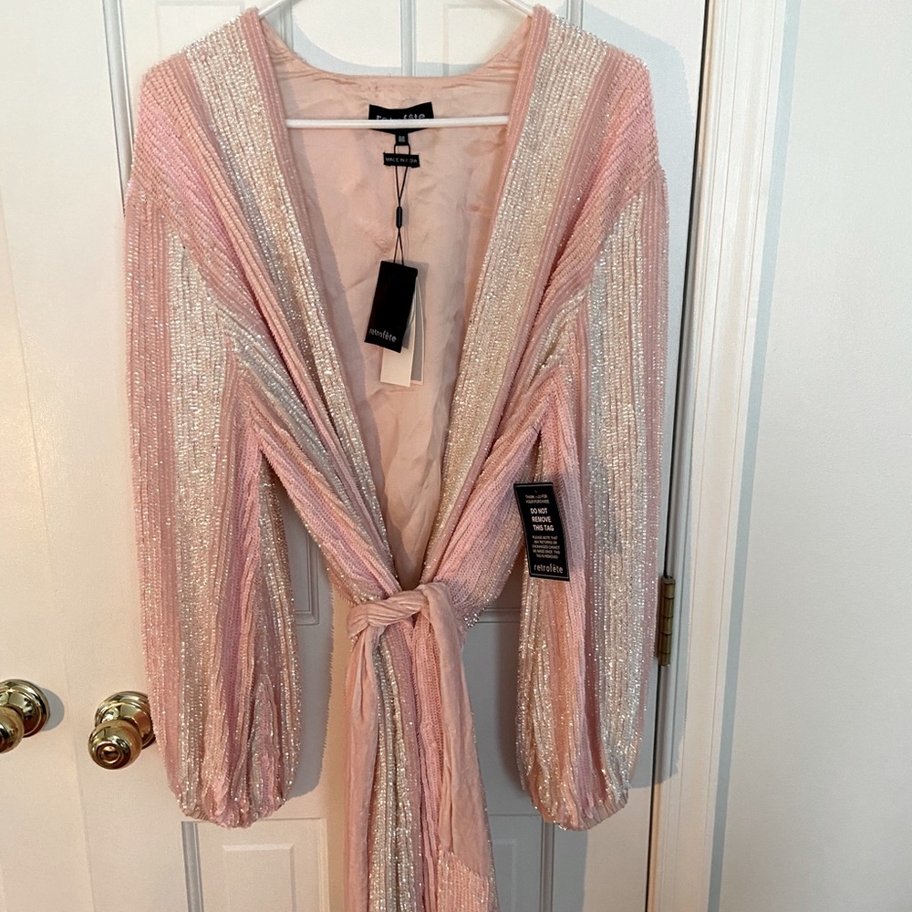 Brand NWT Retrofete Gabrielle Robe